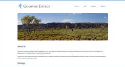Desktop Screenshot of goshawk.com.au